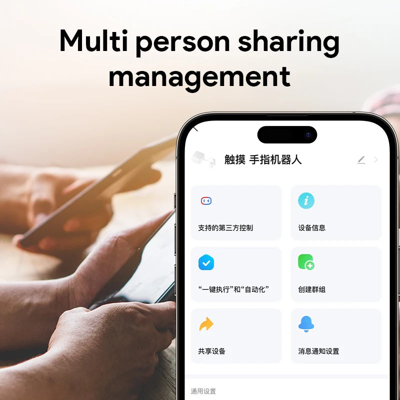 Tuya Fingerbot for Touch Screens Smart Life BLE Wireless Touch Switch Robot Remoter Work With Alexa Google Home Voice Assitant