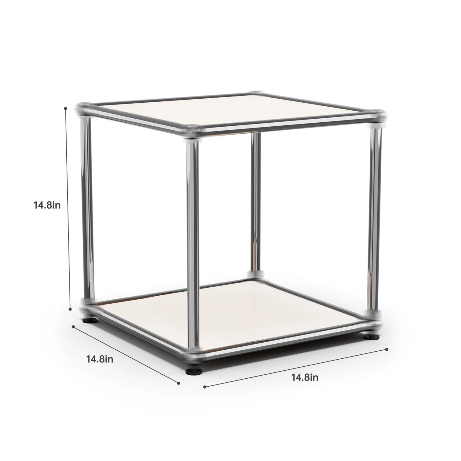 Storage Cabinet Storage Shelf Stainless Steel Metal Board Living Room Cabinet Sideboard Cabinet Modular Furniture-No Keys