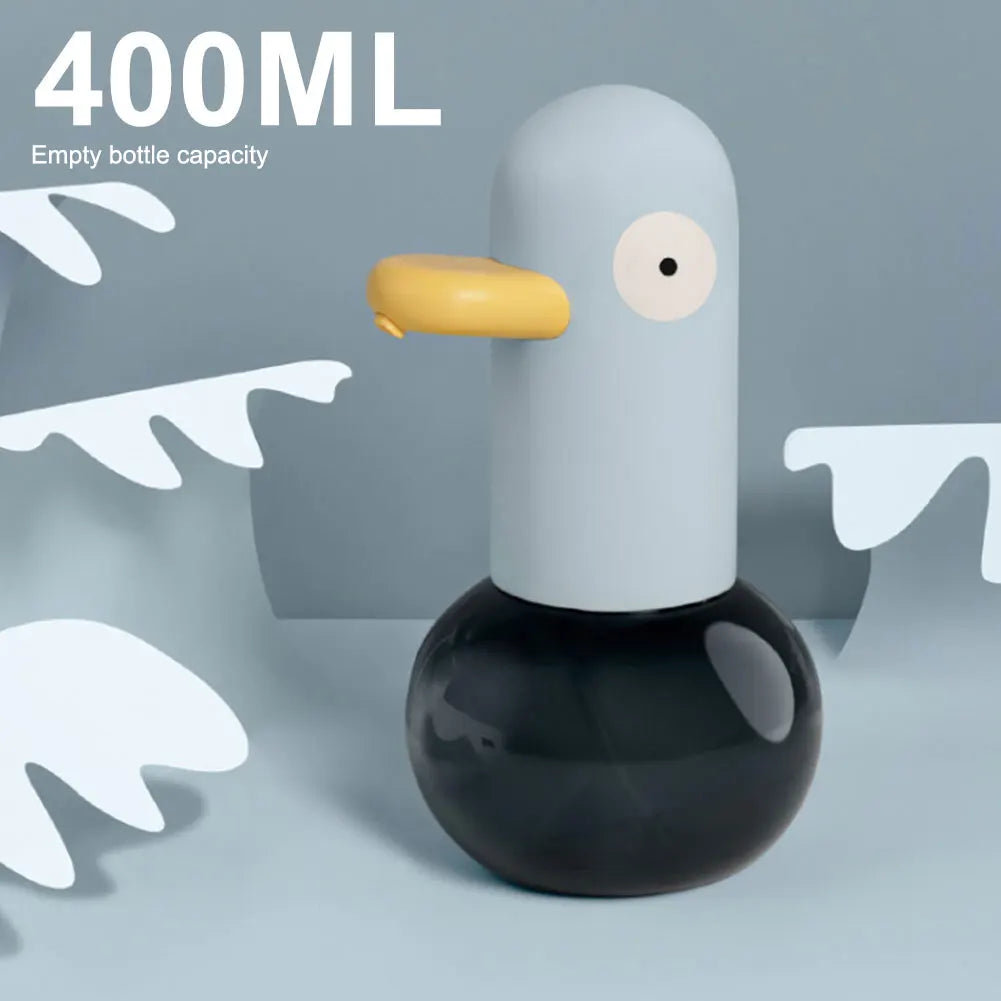 Cute Duck Automatic Foaming Soap Dispenser Touchless Dish Soap Dispenser Hands Free Auto Soap Dispenser for Bathroom Kitchen