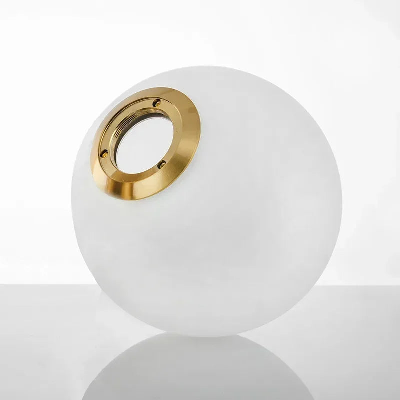 Italian Glass Ball Table Lamp Led Desk Light for Living Room Bedroom Study Bedside