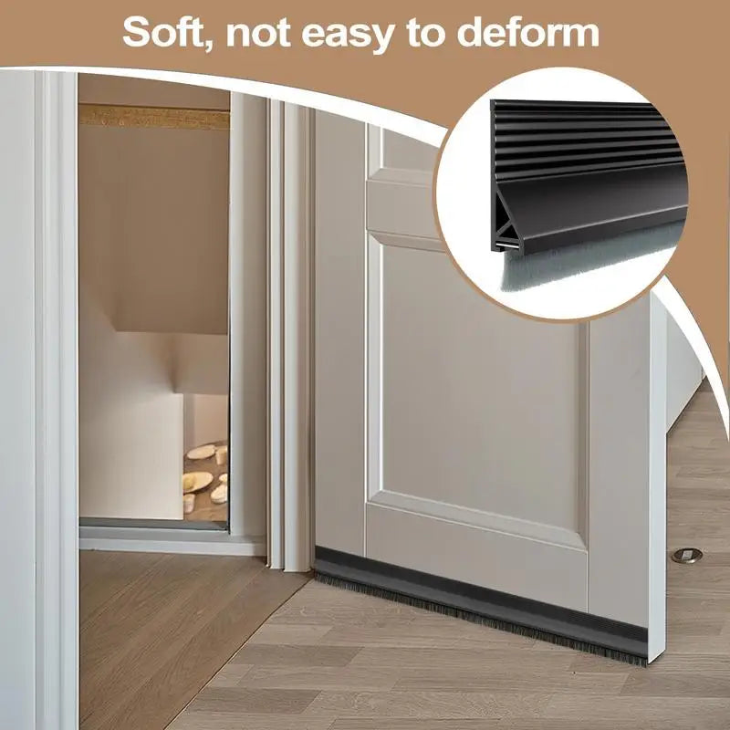 Door Draft Stopper Adhesive Multipurpose Door Draft Stopper Wear-Resistant Door Draft Blocker Window Draft Stopper for Block
