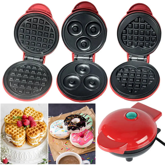 Eggette Machine Nonstick Sandwich Cake Baking Tray Quick Heat-Up Household Breakfast Electric Baking Pan for Kids and Families