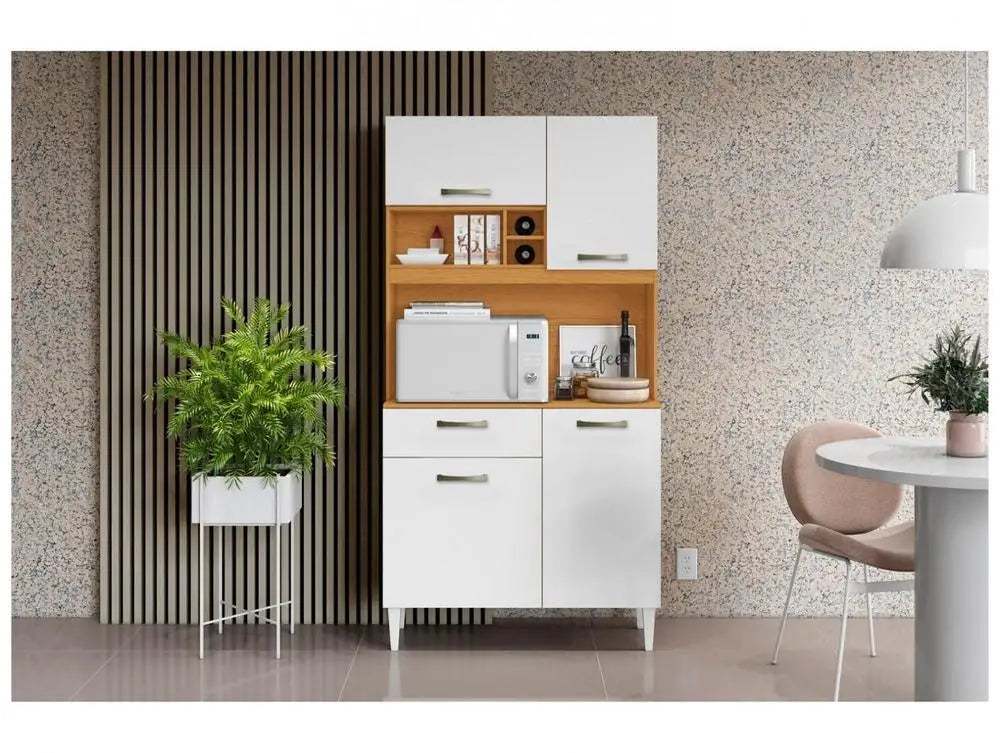 Malva 4 Doors 1 Drawer Compact Kitchen Aramobile