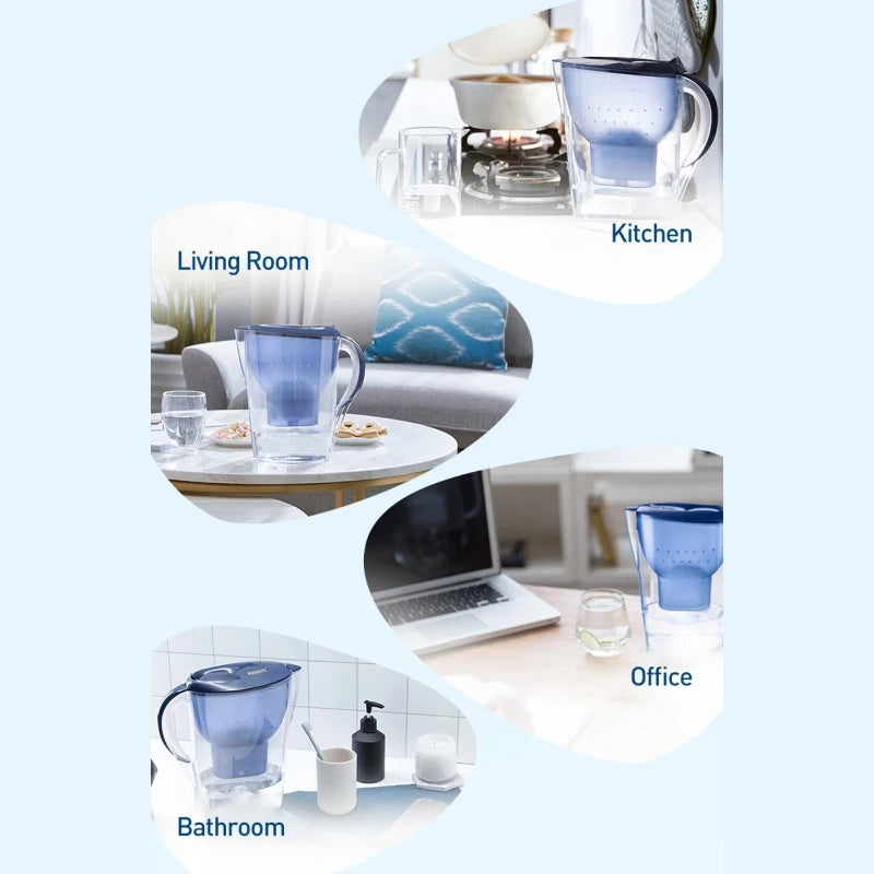 BRITA Marella Ocean 3.5L Water Filter Kettle Cartridge Purify Kettle Activate Carbon Water Filter Kettle Water Purifier
