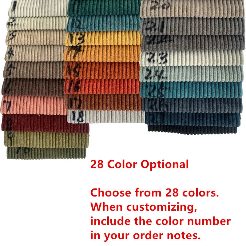 Corduroy Compression Sofa Bed Vacuum Customizable Simple Retro Vacuum Compressed Sofa Living Room Foldable Washable