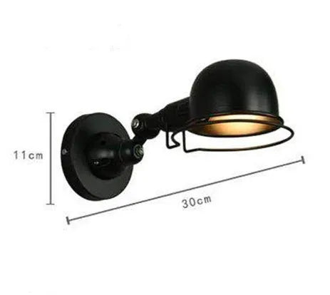 Retro Folding Wall Lamp Nordic Adjustment Wall Light Living Room Bedroom Loft Industrial Long Arm Restaurant Bar Wall Light