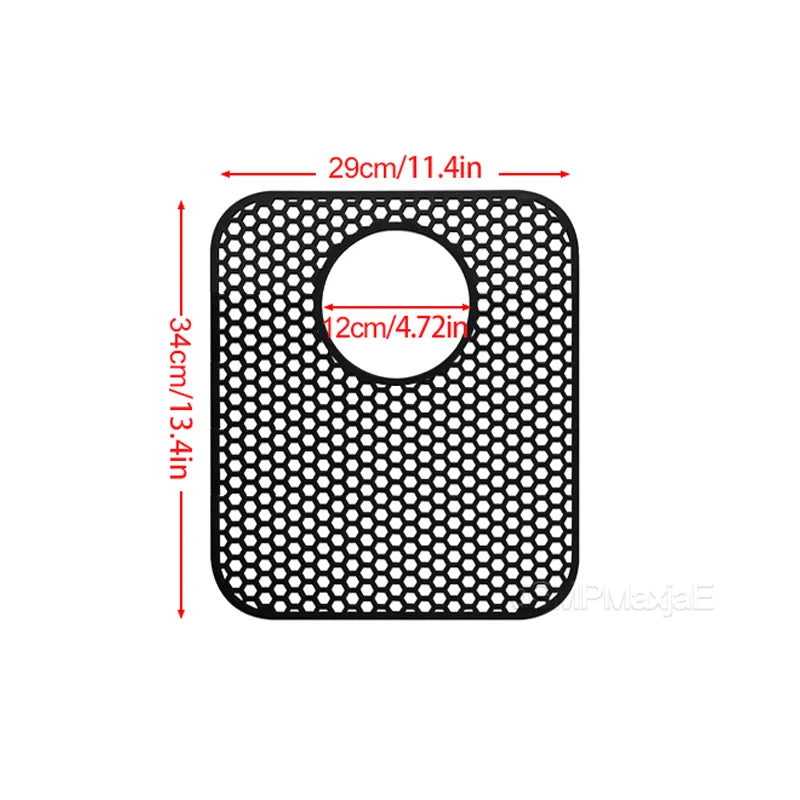 Silicone Sink Mat Heat-Resistant Sink Protectors Multifunctional Kitchen Bottom Protective Mats Kitchen Sink Grid Accessories