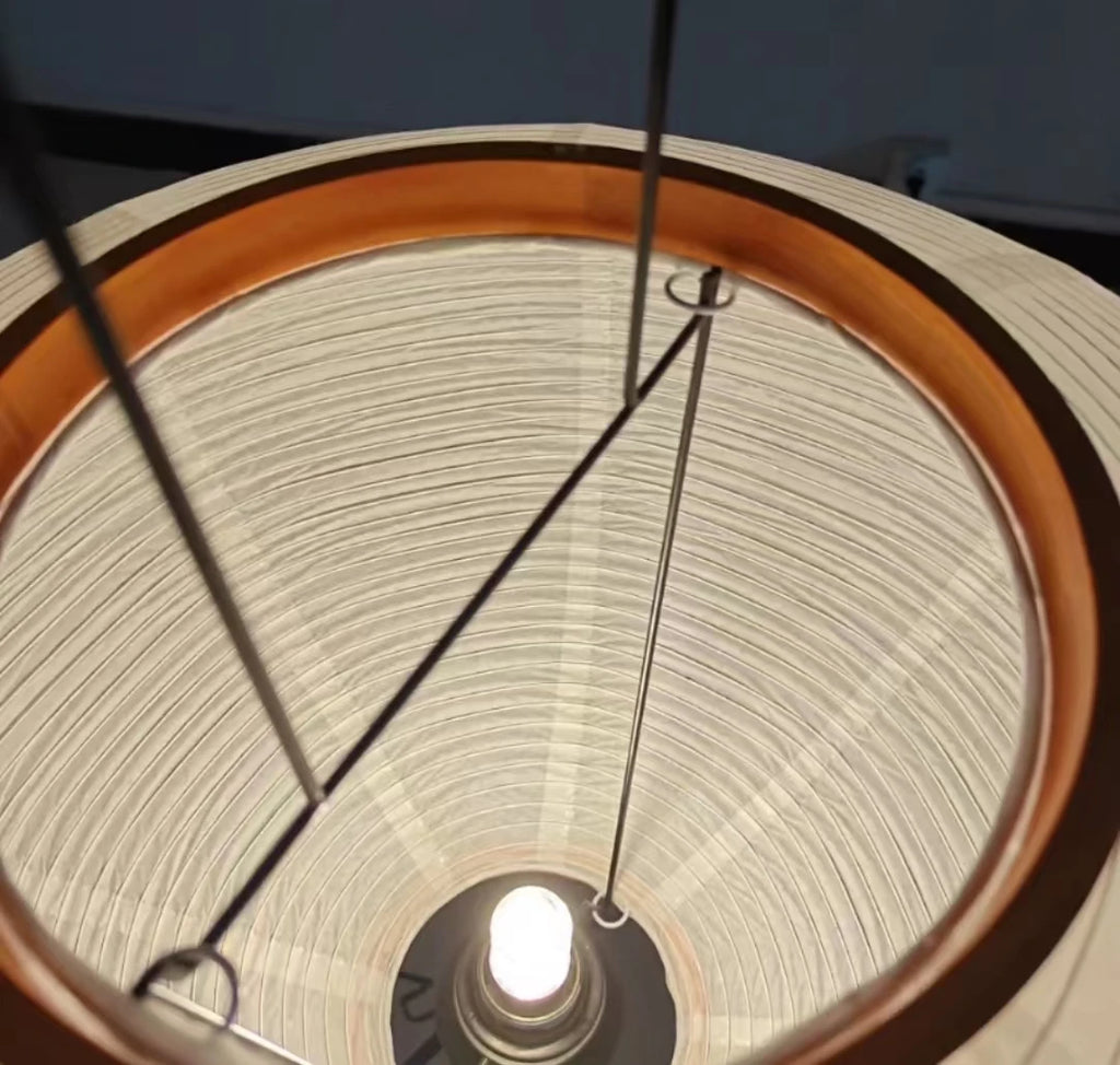 Japanese Wabi Sabi Style Desk Lamp Study Bedroom Lamp  Living Room Style Dormitory Rice Paper Decoration Floor Lamp