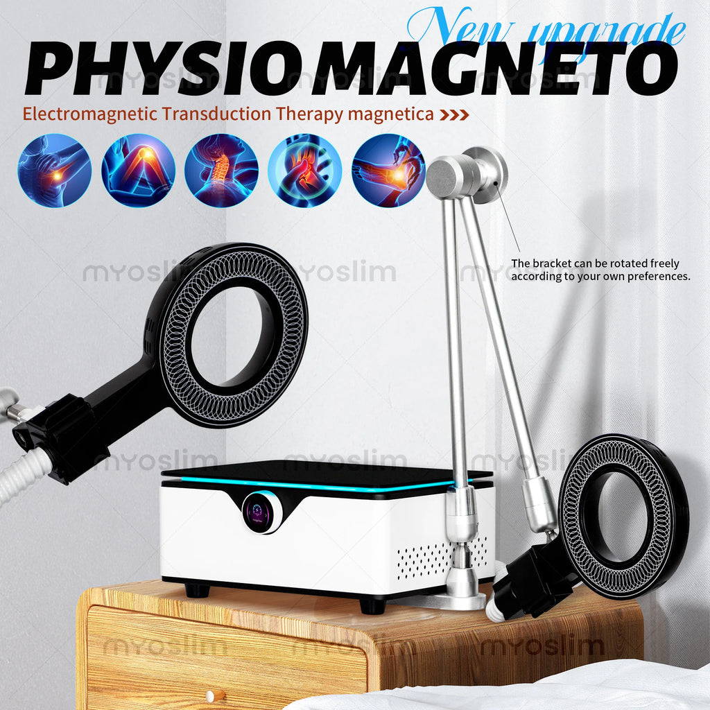 Portable Professional PEMF/EMTT Magnetotherapy Machine for Home Use - Relief Sports Injuries Muscle Pain Physiotherapy Device