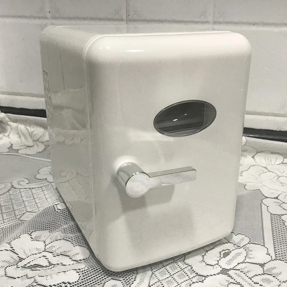 Mini Refrigerator for Cosmetics, Holds 4L Portable Fridge Cooler for Skincare,Cars, Offices,Dormitories Makeup Cooler