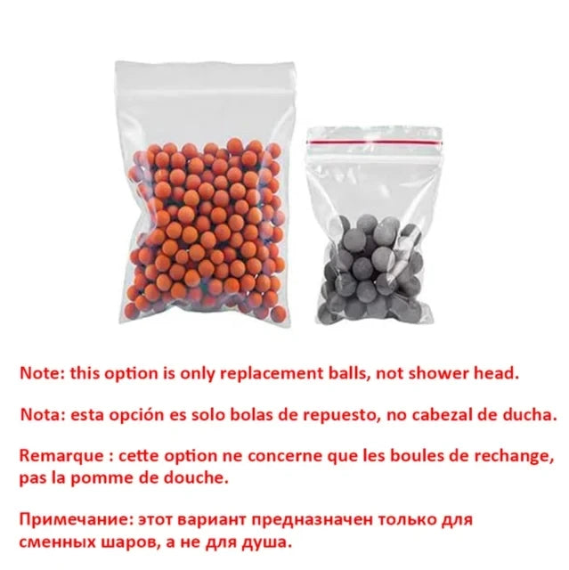 LED Temperature Control Colorful Pressure Boost Shower Head Set 3/7 Color Change One-Key Stop High Pressure Handheld Showerhead