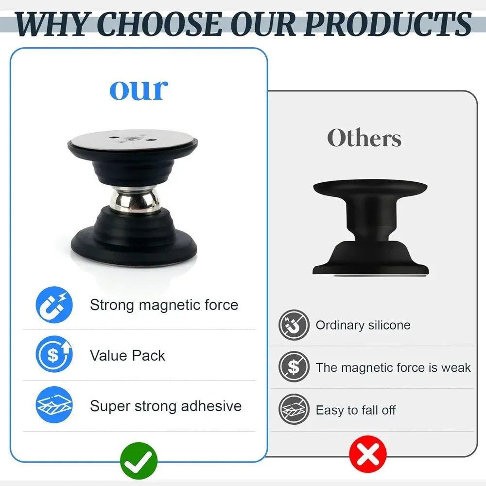 Magnetic Door Stopper Holder Free-punch Kitchen Door Stop Silicone  Anti Collision Windproof Household  Accessories Retainer