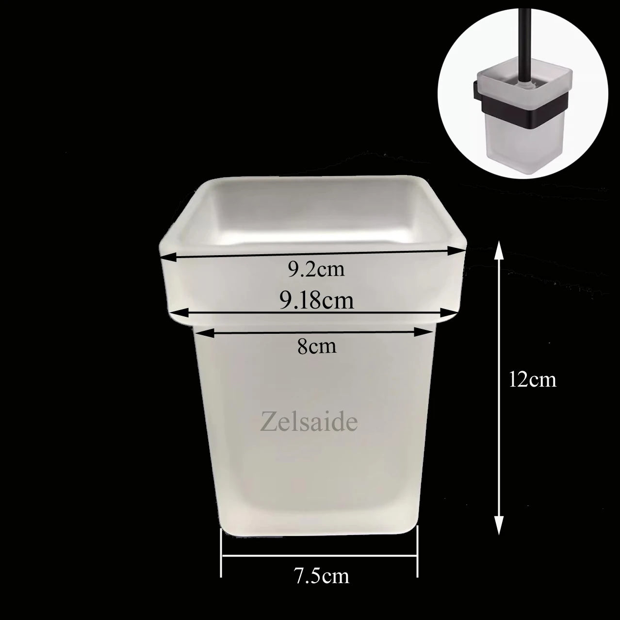 bathroom wall mounted square glass soap dish, liquid soap dispenser, toilet brush holder, toothbrush cup with SUS304 rack