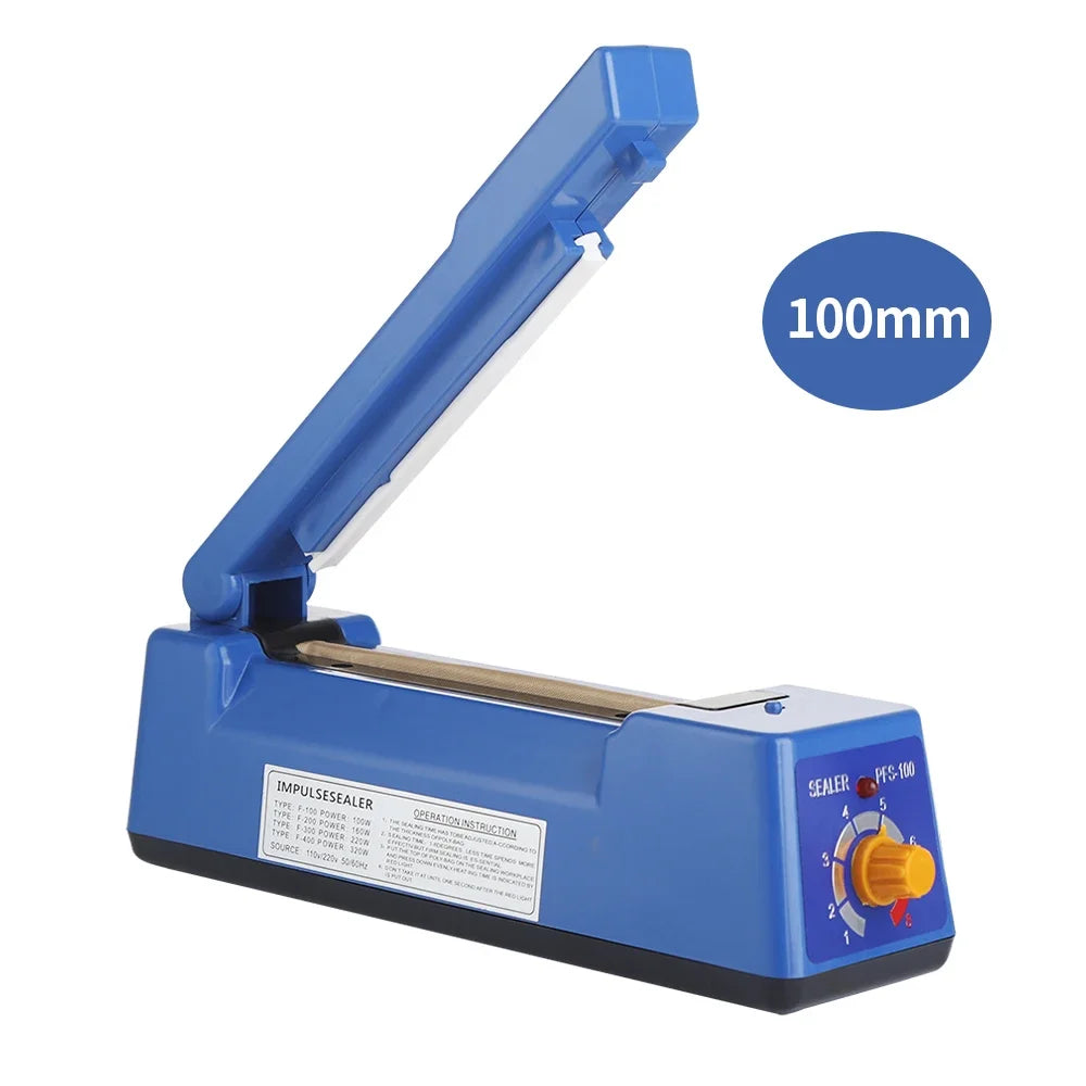 Plastic Bag Sealer Heat Sealing Machine Hand Pressure Thermal Packaging Machine Food Heat Bag Sealer for Plastic Bags Packaging