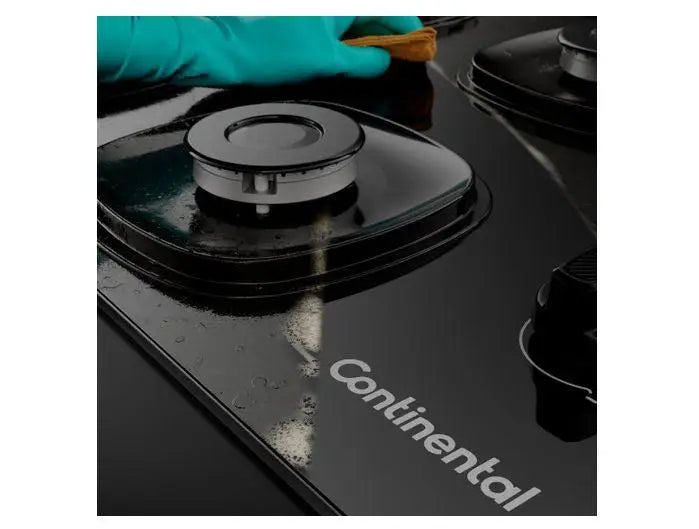 Cooktop 5 Black Continental LPG Gas KC5GR - Bivolt