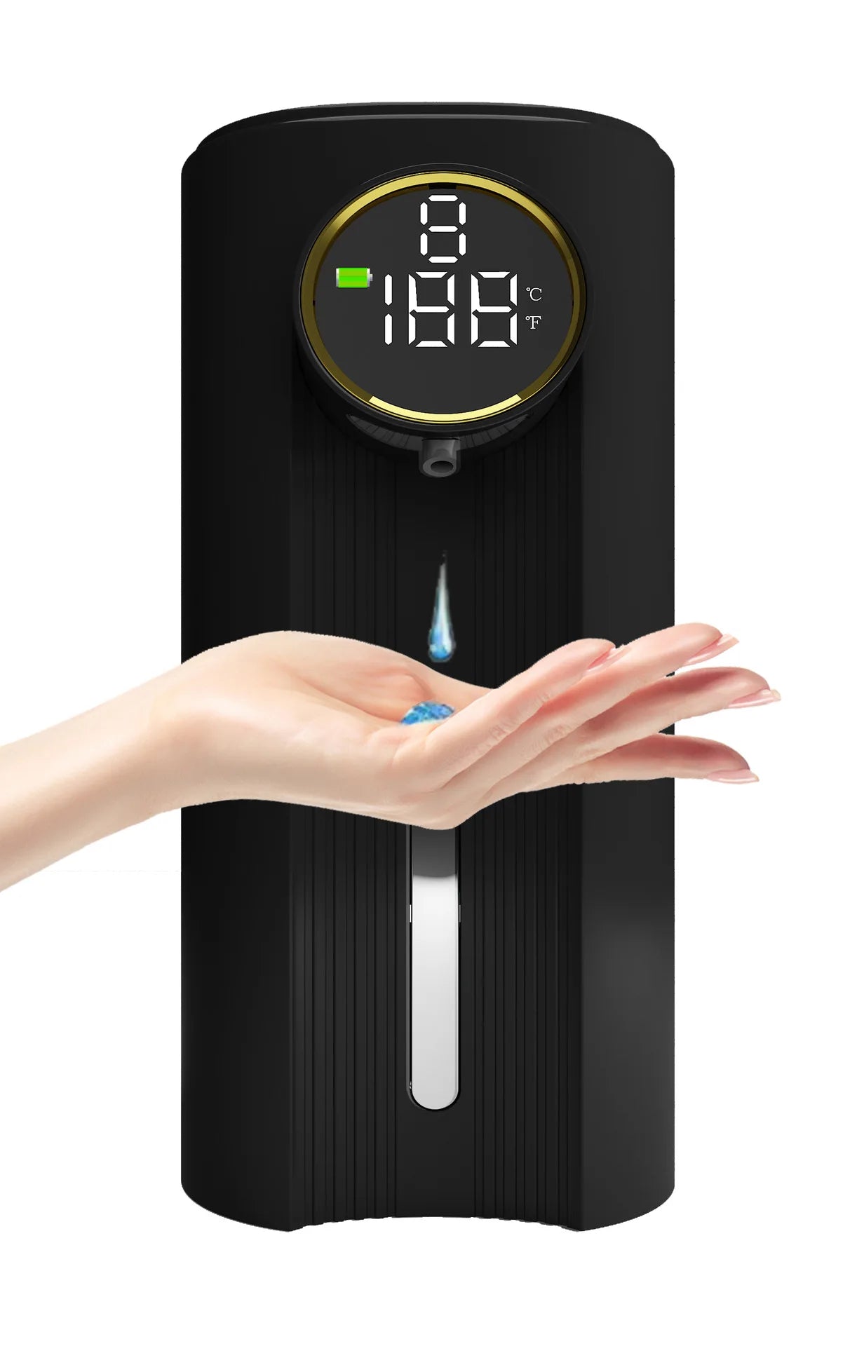 Automatic Foam Soap Dispenser IPX6 Infrared Motion Sensor Hand Sanitizer With wall hanging LED Display Liquid Soap Dispensers