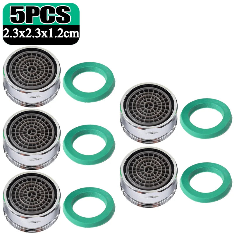 1/30x Faucet Aerator Replaceable Parts Tap Filter Nozzle Household Saving Water Kitchen Bathroom Sink Thread Faucet Bubbler