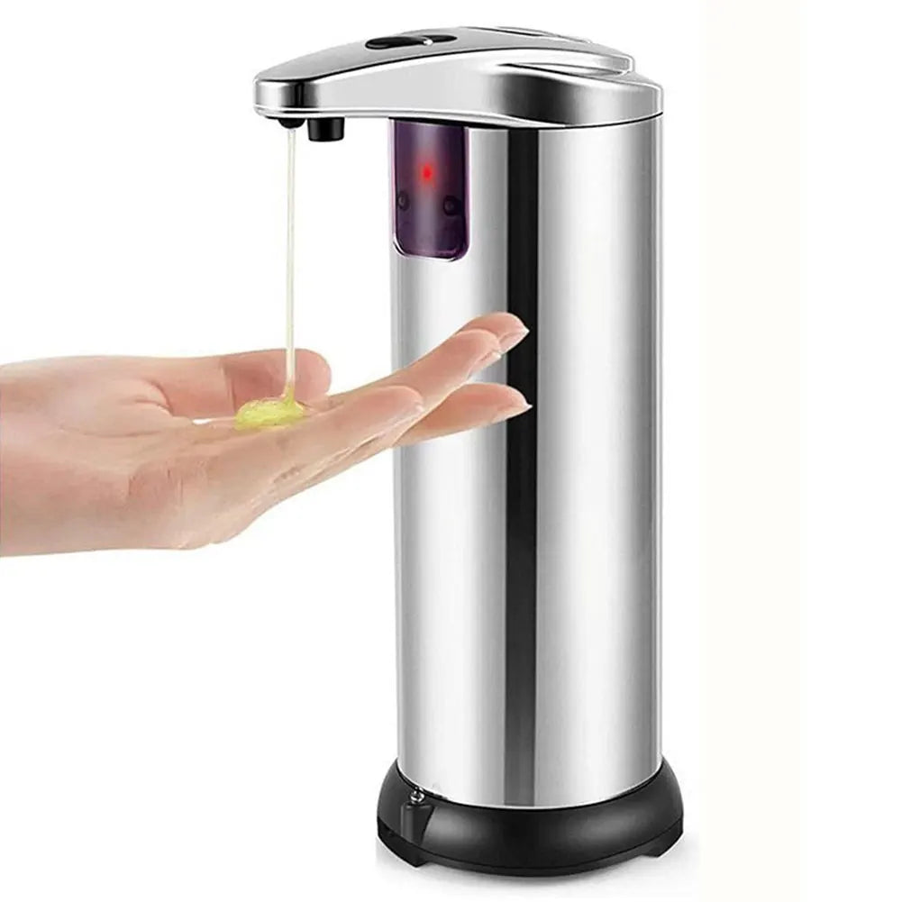 Automatic Soap Dispenser Touchless Liquid Hand Soap Dispenser Stainless Steel Electric Soap Dispenser for Bathroom Kitchen