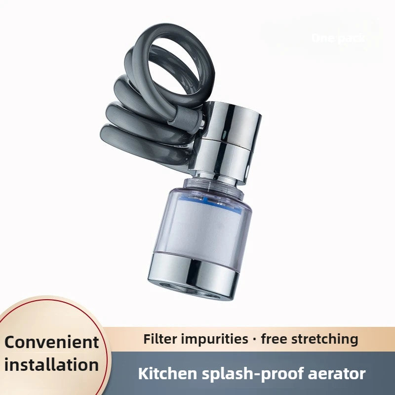New 3 Modes Sink Faucet 360 Degree Rotation Filter Extension Tube Shower Water Saving Tap Universal Kitchen Gadgets Accessories