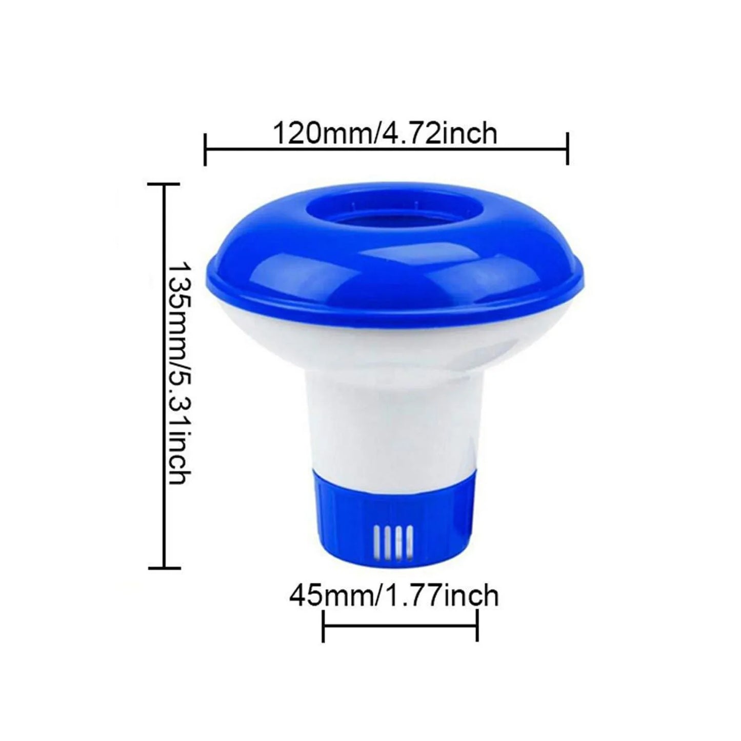 Play-proof Swimming Pool Chlorine Dispenser Floating  Chemical Dispenser Mini Dispenser Hold Tool Swimming Spa Cleaning Supplies