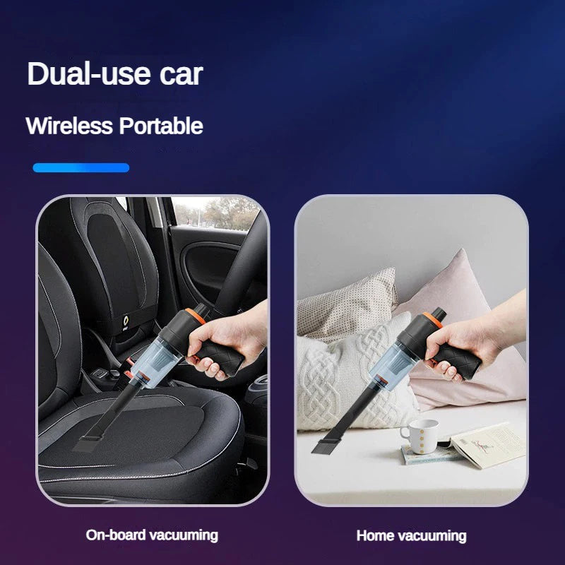 Xiaomi Home Car Dual-Use mini Wireless Vacuum Cleaner Portable Car Vacuum Cleaner Handheld Upright Blowing Suction Integrated