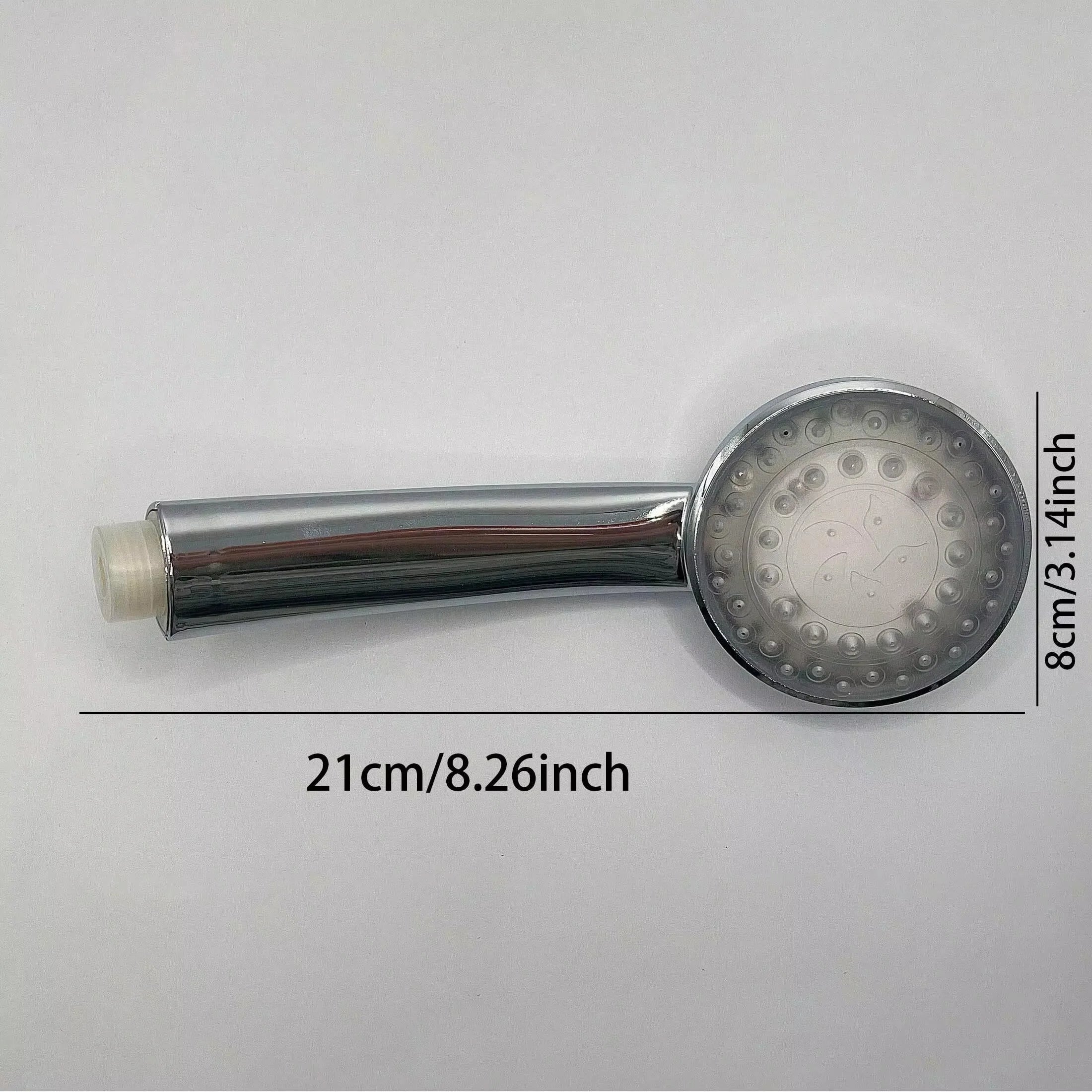 1pc 6 Inch LED Shower Head Color Changing Showerhead Comfortable Experience High Value LED Shower Light Shower Head Energy