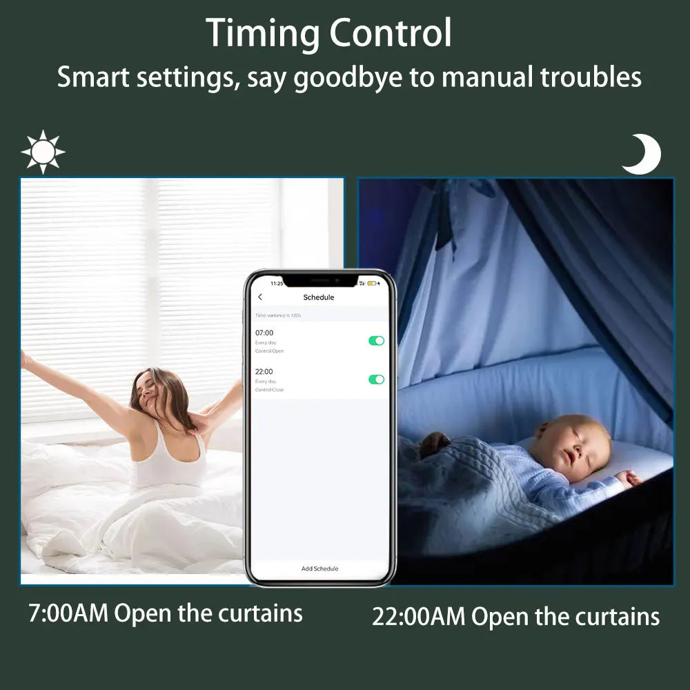 Tuya WiFi Mini Motorize Roller Blind Motor Smart life App Shutter Shade Engine For 38mm Tube Voice Smart Control Home Automation