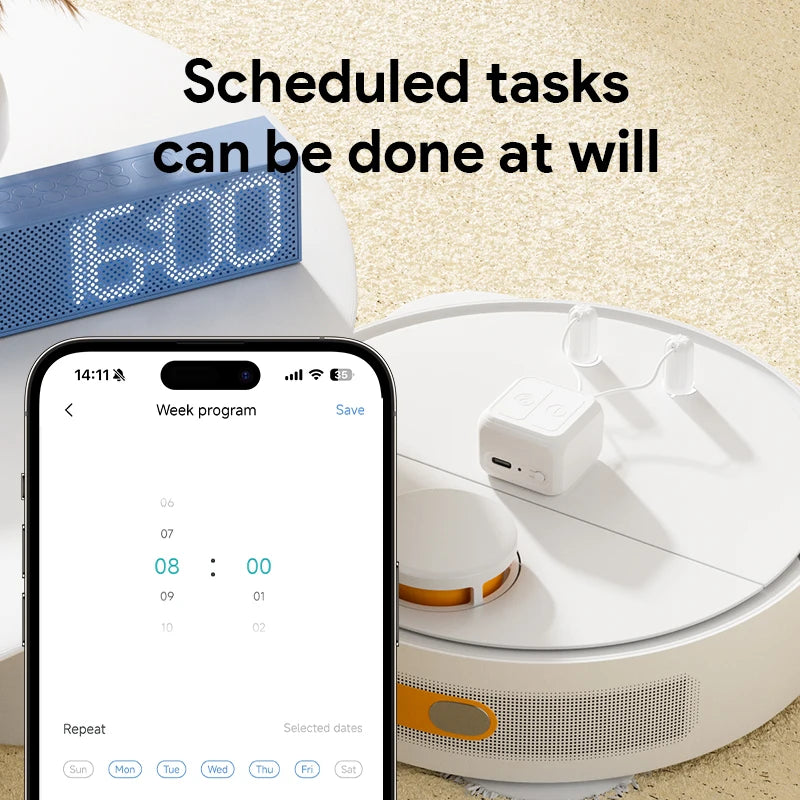 Tuya Fingerbot for Touch Screens Smart Life BLE Wireless Touch Switch Robot Remoter Work With Alexa Google Home Voice Assitant