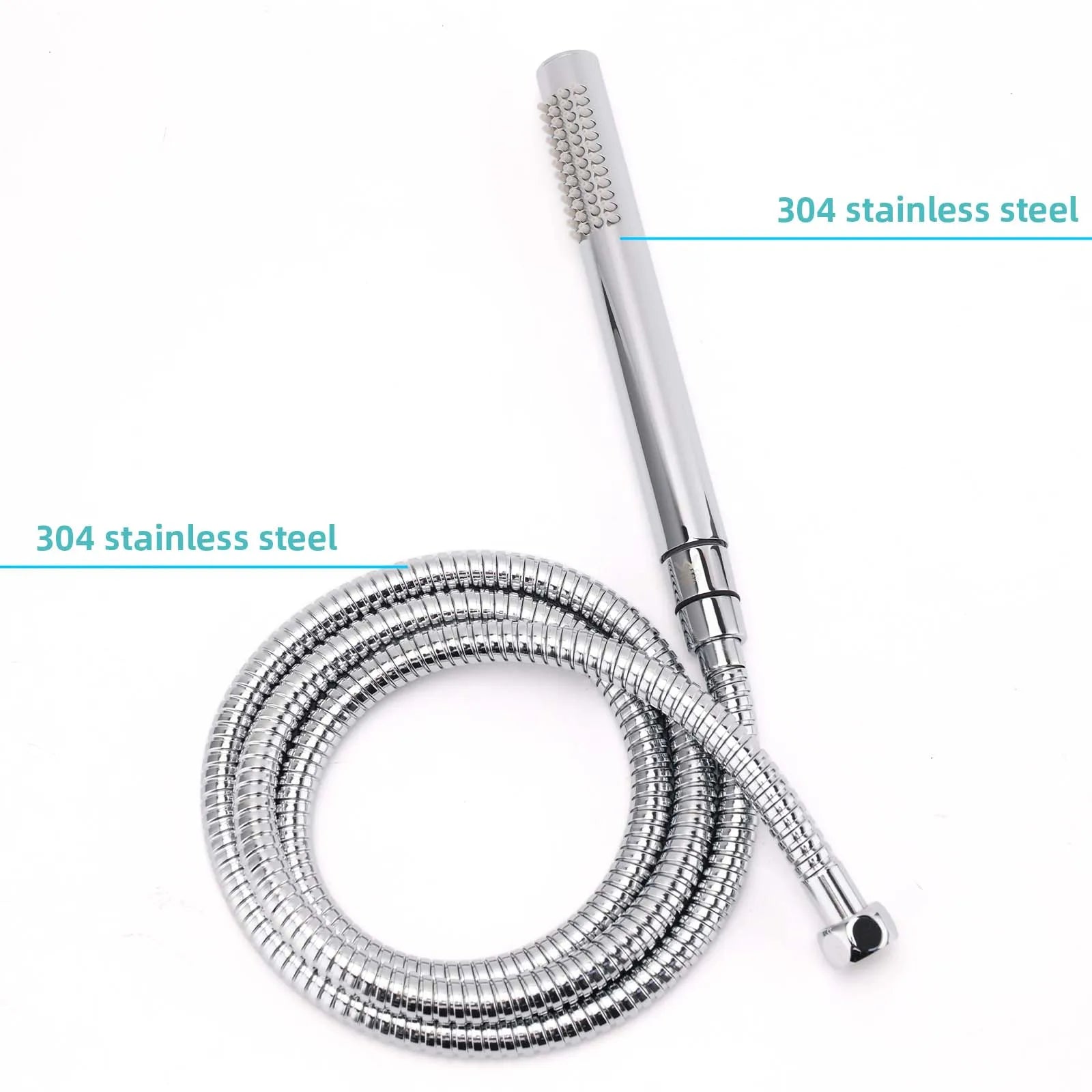 **Sydney Stock** KYLINS 2 In 1 Shower Set Round Chrome 8/10/12'' Rainfall Head Handheld Sliding Rail Diverter DIY WELS WaterMark