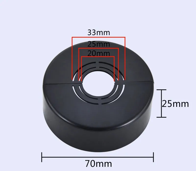 Shower Kitchen Faucet Decorative Cover Water Pipe Connector Adjustable Wall Covers Casette Heighten Valve Panel Tap Accessories