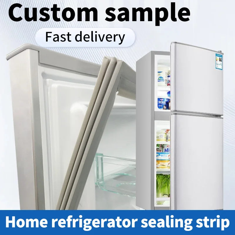 1-11m Customize household refrigerator Freezer and commercial cabinet door  gasket strip rubber seal strip  freezer fridge seal
