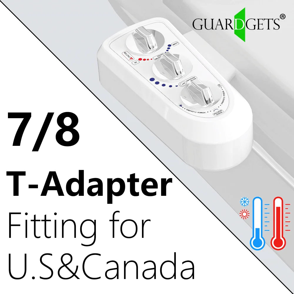 Bidet & Body Works Hot Cold Bidet Toilet Seat Warm Water Bidet Attachment Water Temperature Controlled Bidet Spray Butt Cleaning