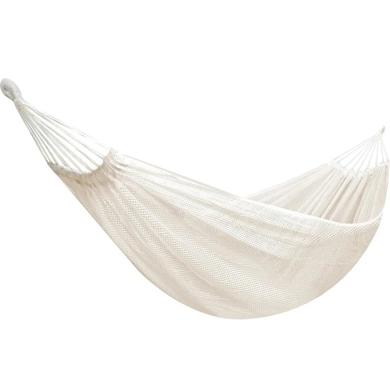 Ice Silk Outdoor Camping Swing Hammock Sturdy Portable Breathable Mesh Ice Silk Hammock Bed Hang Cooling Hammock For Garden