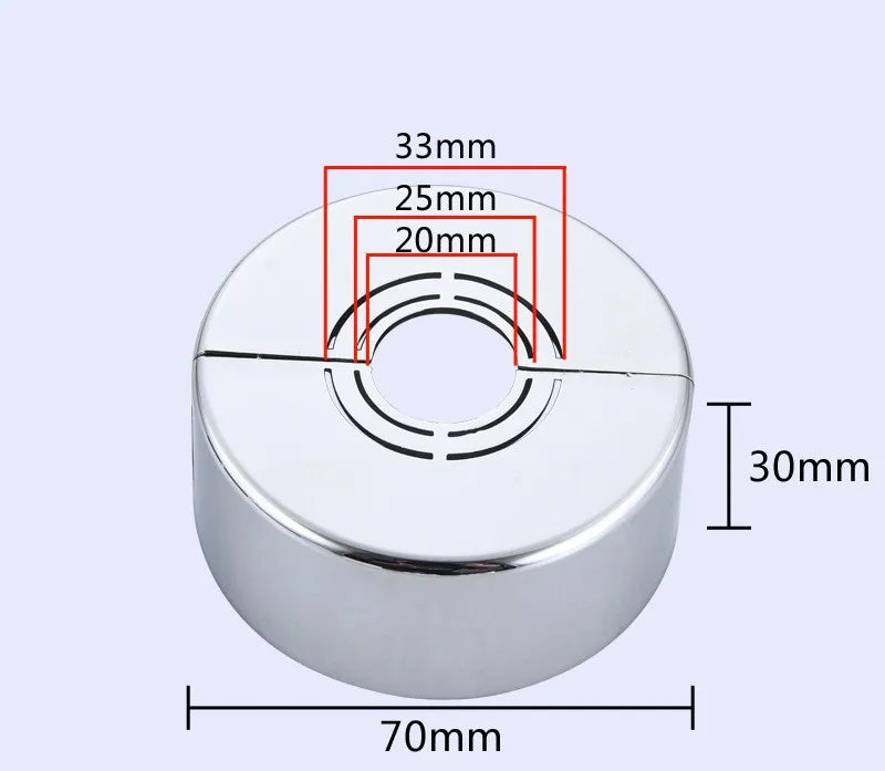 Shower Kitchen Faucet Decorative Cover Water Pipe Connector Adjustable Wall Covers Casette Heighten Valve Panel Tap Accessories