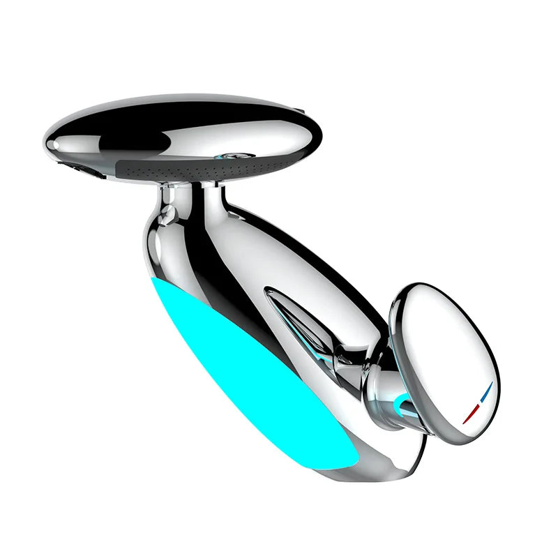 Modern Basin Faucet with Four Water Flow Options, Hot and Cold Water Mixer, Bathroom Sink Tap Faucet