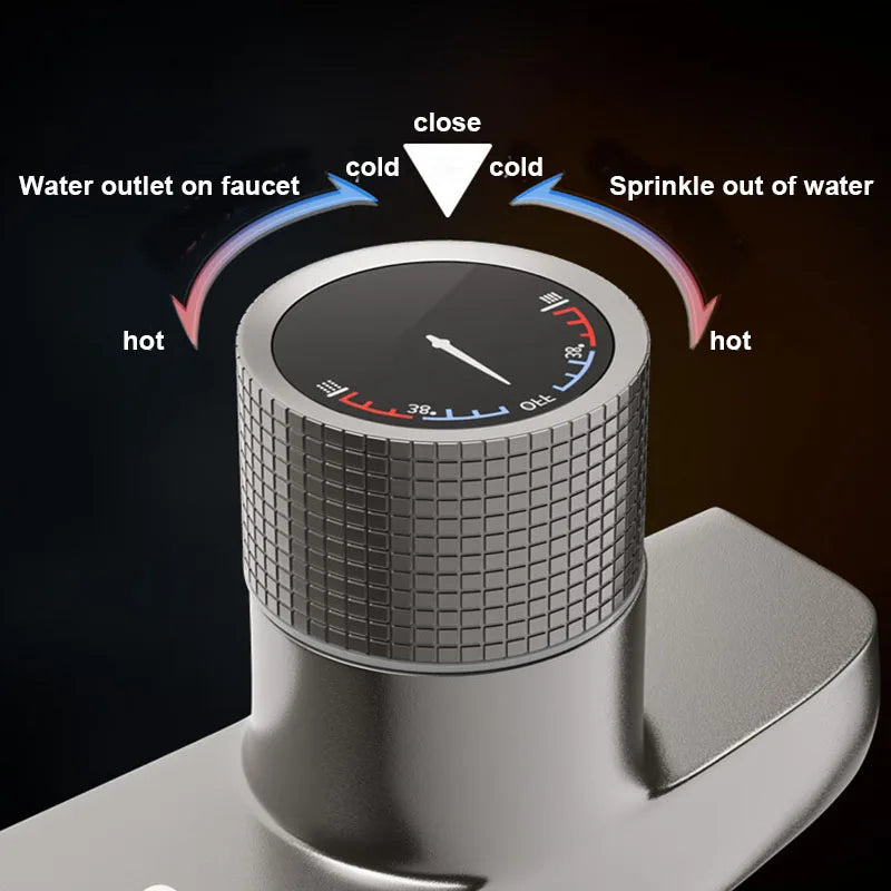 Brass Bathroom Shower Faucet Mixing Valve Shower Shower Set Bathtub Mixing Switch Hot and Cold Faucet Shower Faucet