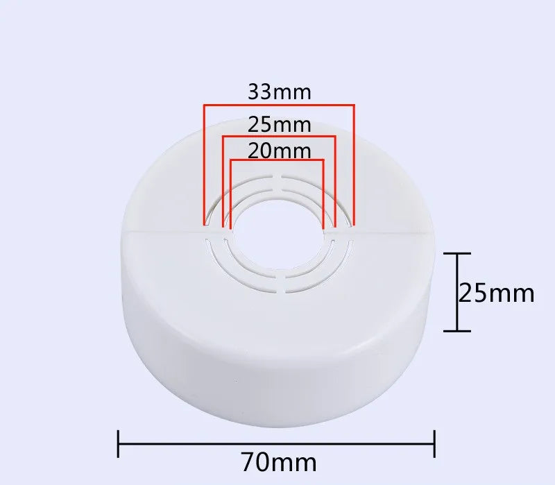 Shower Kitchen Faucet Decorative Cover Water Pipe Connector Adjustable Wall Covers Casette Heighten Valve Panel Tap Accessories