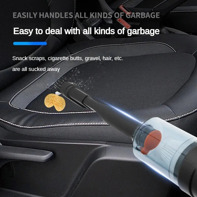 Xiaomi Home Car Dual-Use mini Wireless Vacuum Cleaner Portable Car Vacuum Cleaner Handheld Upright Blowing Suction Integrated