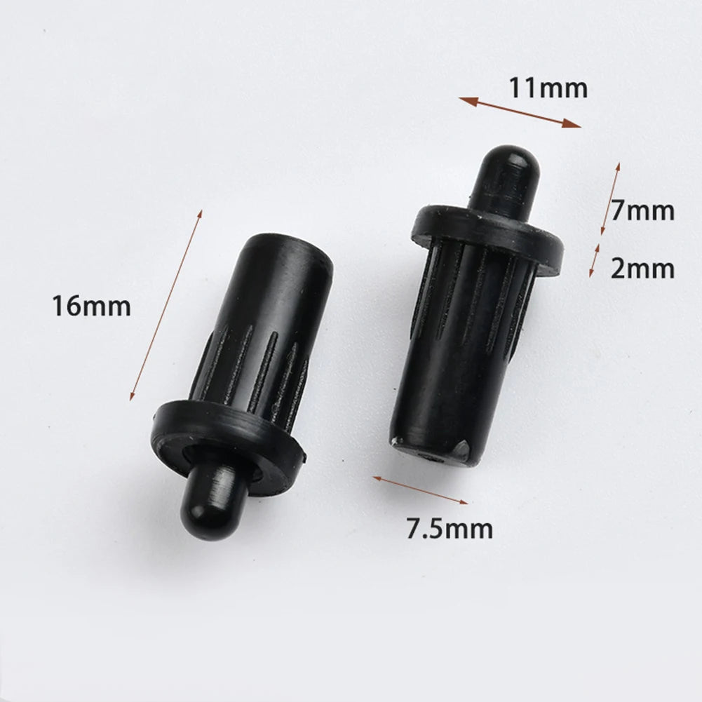 10pcs Spring Loaded Replacement Pins Spring Retractable For Door And Shutter Louver Repair Pin For 7-8cm Holes