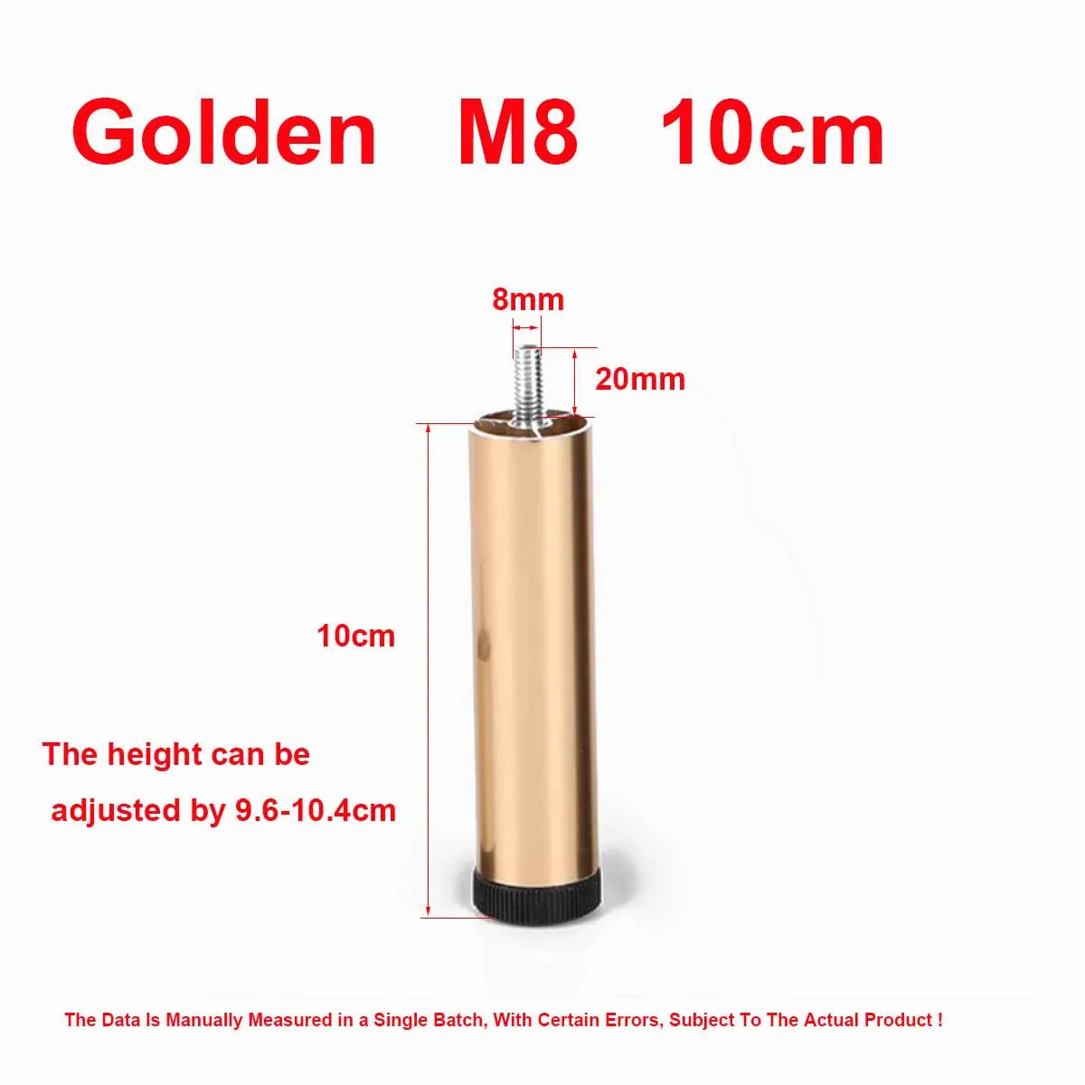 M8Furniture Height Increasing Foot Pads Washing Machines Refrigerators Height Increasing Shock-Absorbing Adjustable Support Legs