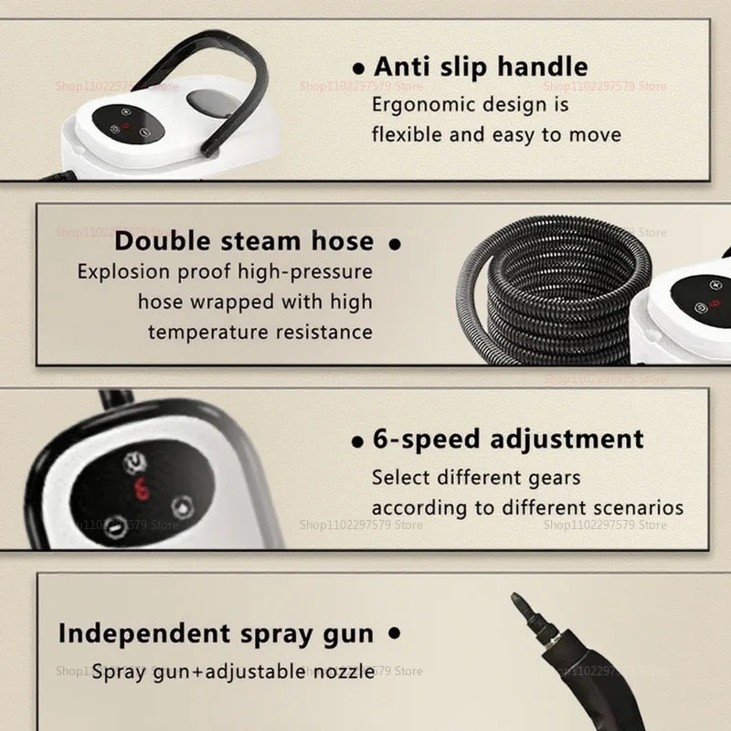 New Touch Screen Display for High Temperature Steam Cleaner Small Household Air Conditioner Kitchen Range Hood Fast Heating