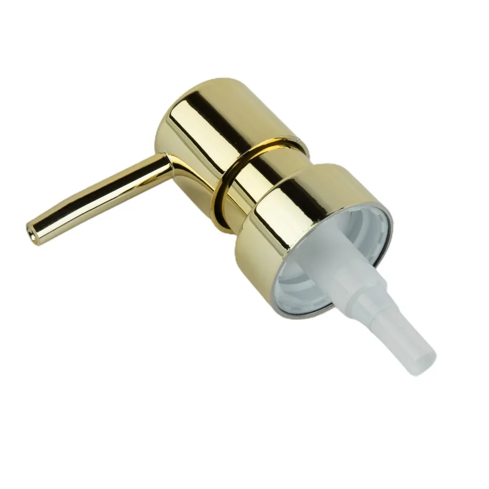 1 Set Premium Soap Pump Heads: 28 Thread, ABS Round Head Lotion Dispenser for Bath Bottles, Press Nozzle Design for Easy Use