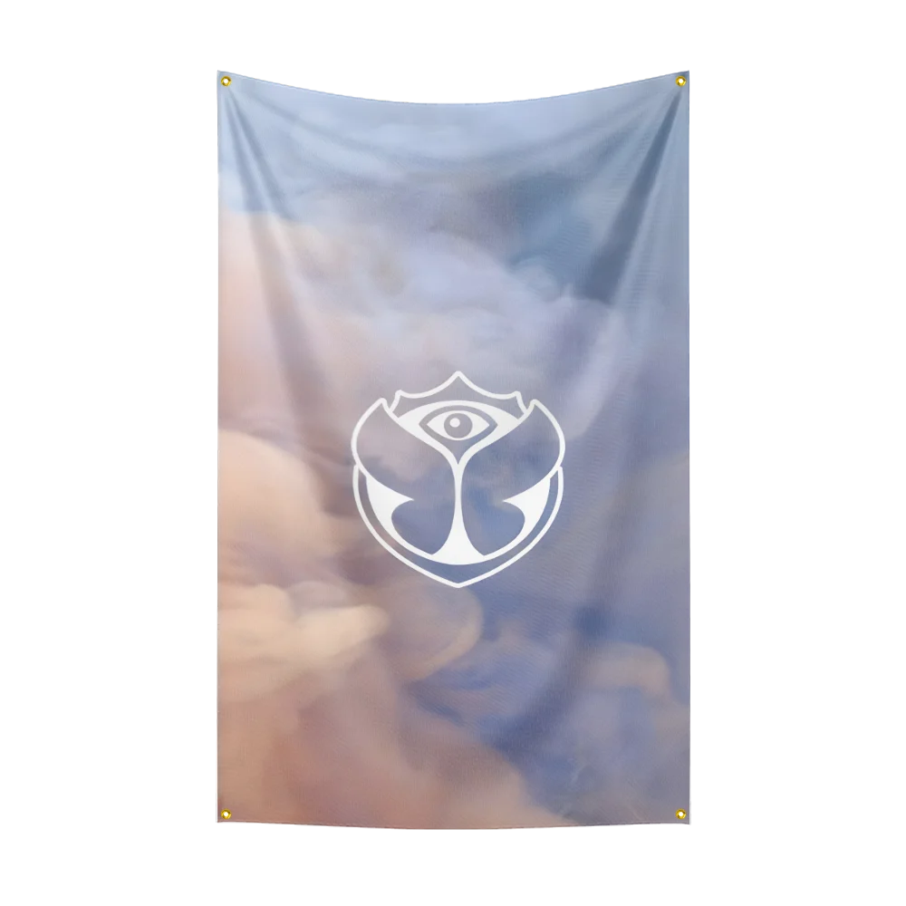 3x5 Ft Tomorrowland Music Festival Flag Polyester Printed Musics Flags for Room Garage Decor