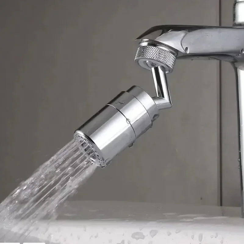 ZEXEF 720° Swivel Faucet Spray Head Kitchen Tap Aerator Bathroom Rotatable Extension Faucet Filter Nozzle Dual Mode Water Saving