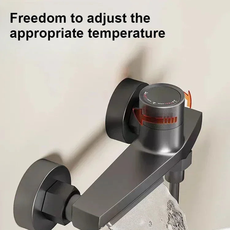 Hot and Cold Water Heater Mixing Valve Wall Mounted Bathtub Faucets Bathroom Shower Set Shower Tap Shower Accessories