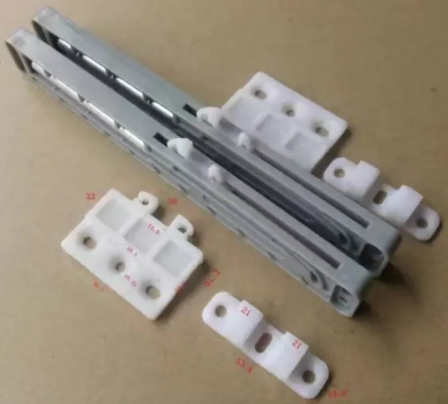 Drawer buffer, automatic sliding door shrink door damper, self-closing power mute