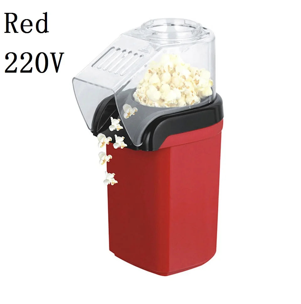 Oil-free air Corn machine,Pipoqueir eletrica hot air machine Mini Popcorn maker machine-1200W Household Healthy home kitchen