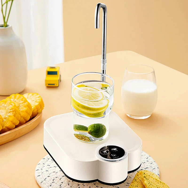 Electric Water Pump Rechargeable Automatic Smart Water Dispenser for Gallon Drinking Portable Water Bottle Pump for Home Office