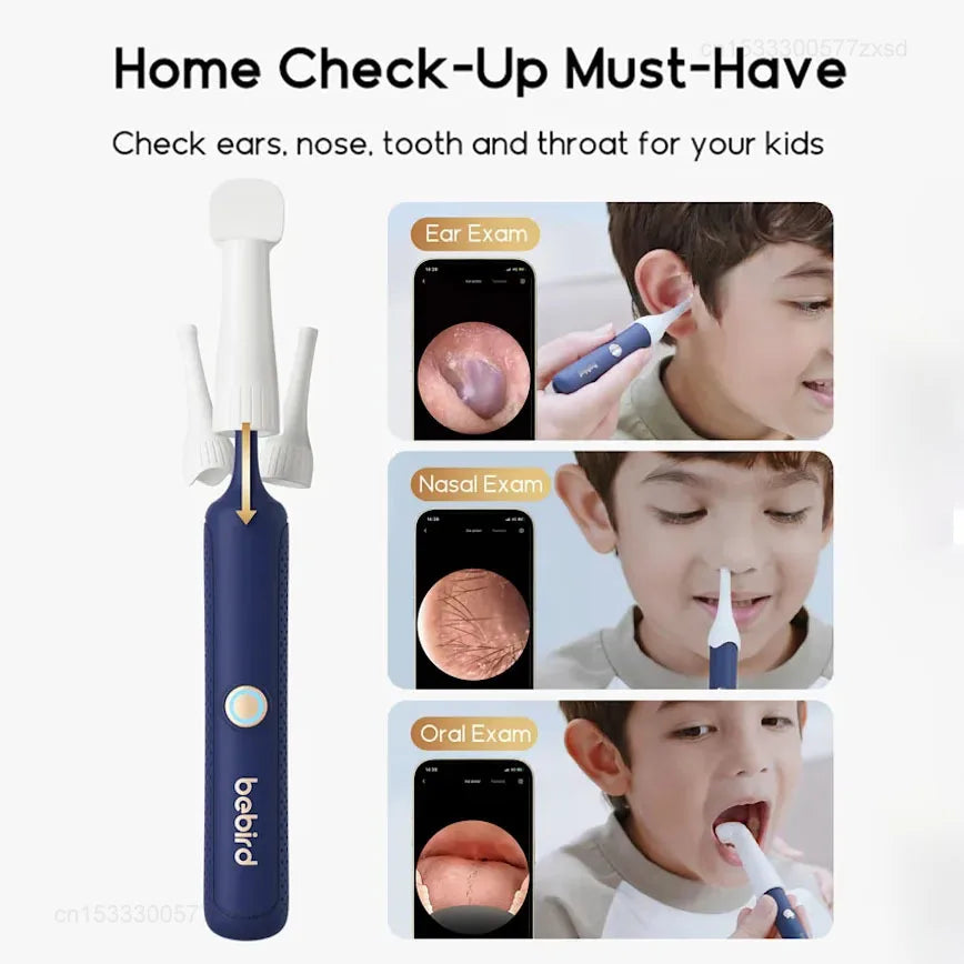 2025 Bebird EarSight Plus I35R R37R D39R Smart Visual Earpick Ear Camera Bendable All-in-1 Ear Rod Earwax Removal Kits Tools
