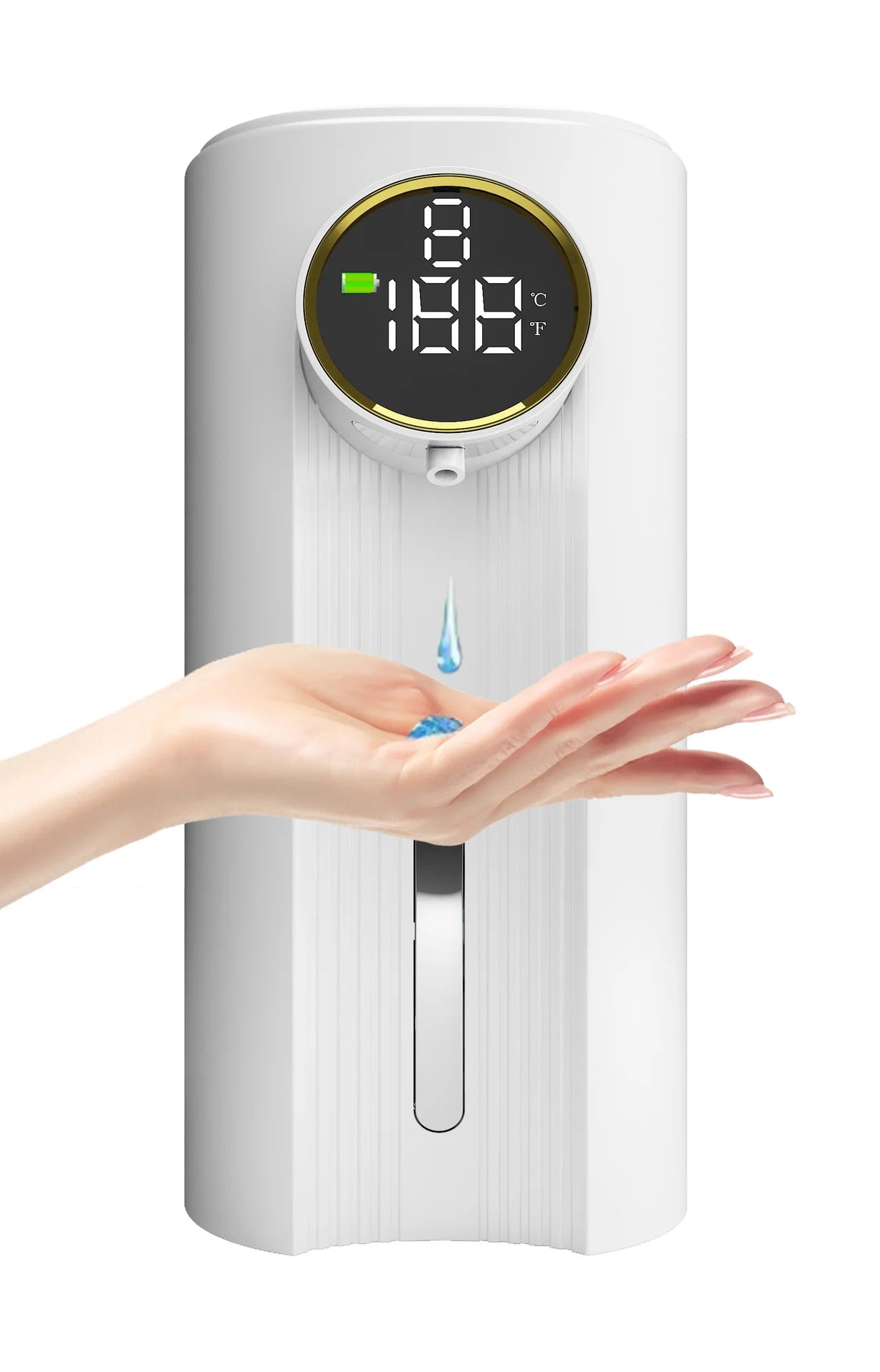 Automatic Foam Soap Dispenser IPX6 Infrared Motion Sensor Hand Sanitizer With wall hanging LED Display Liquid Soap Dispensers